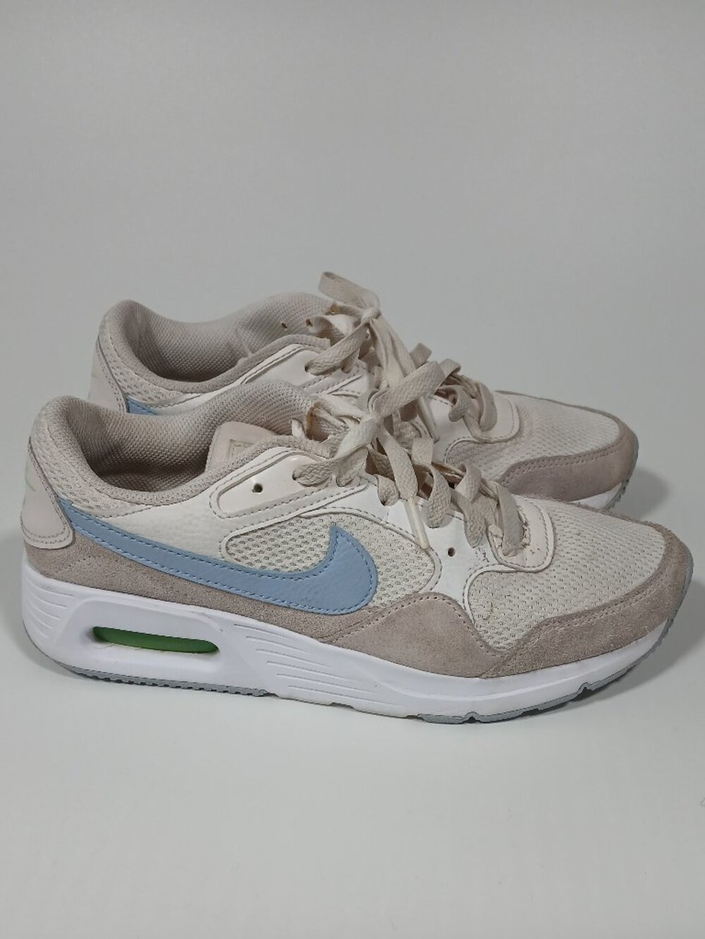 Nike Air Max SC Pearl Pink Green Strike Cobalt Bliss CW4544-105 Women Size 8